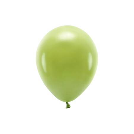 Balony Eco 26cm pastelowe, oliwkowy (1 op. / 100 szt.)