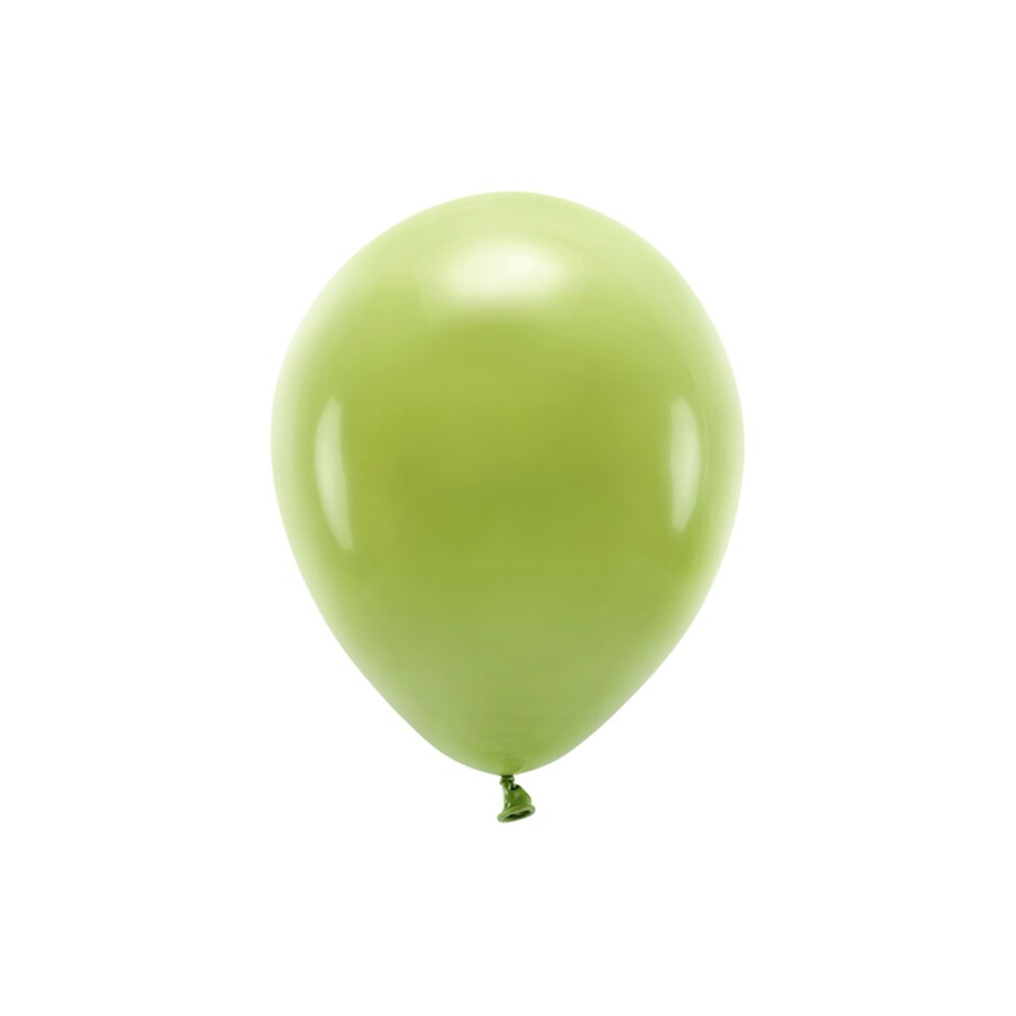 Balony Eco 26cm pastelowe, oliwkowy (1 op. / 100 szt.)