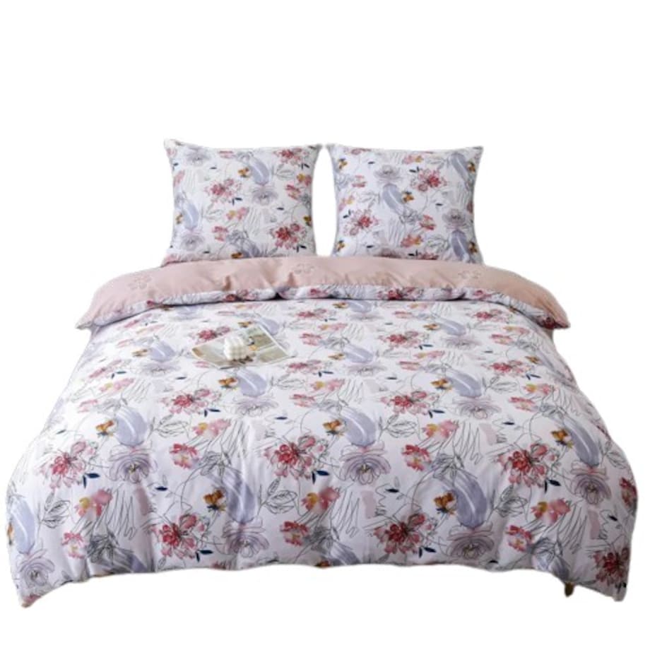 Pościel Bawełniana Premium 160X200 Kwiat