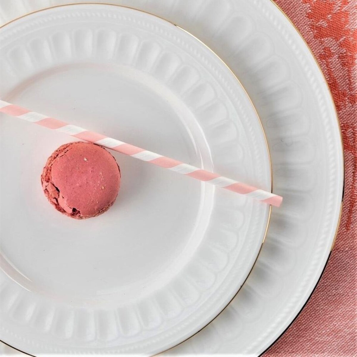 VILLA ITALIA Serwis obiadowy na 6 osób porcelanowy złota linia MESYNA GOLD