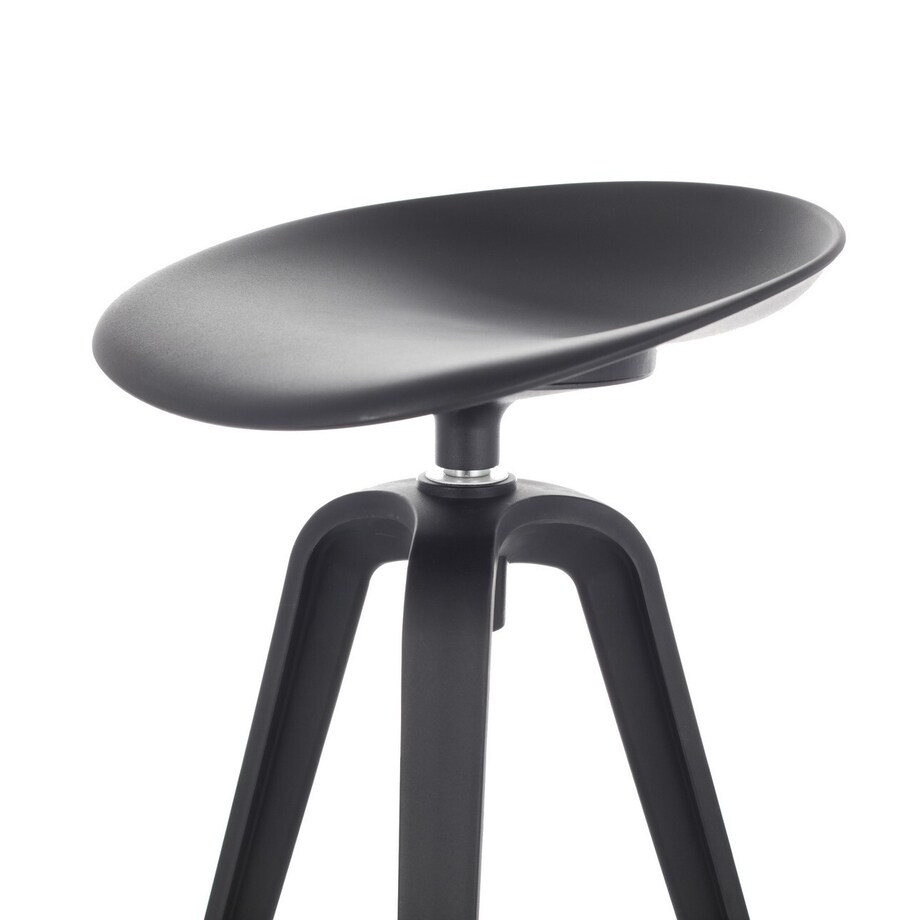 Hoker Preto 58x58x85cm, 58 x 68 x 85 cm