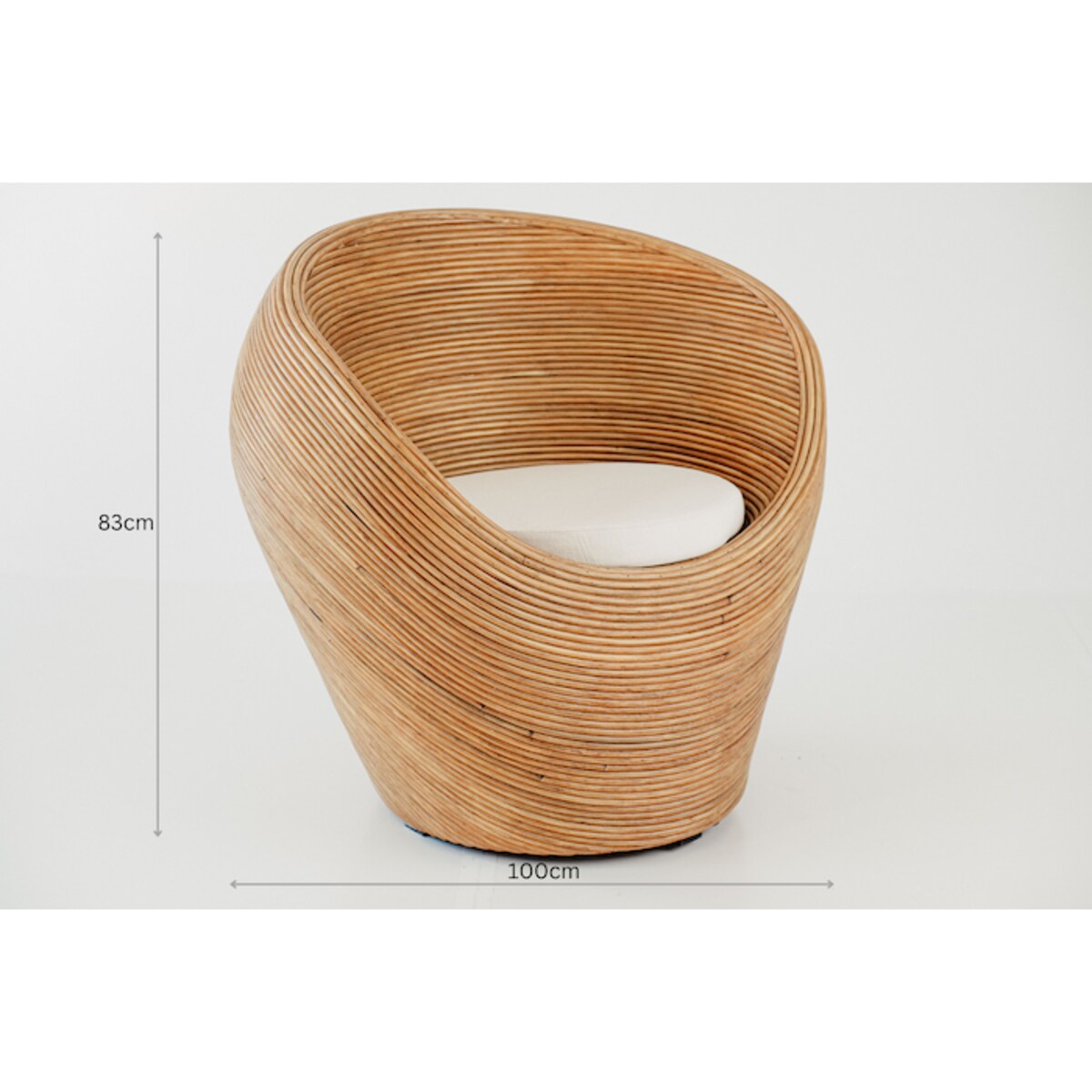 FOTEL RATTANOWY TEGAL KONIAK