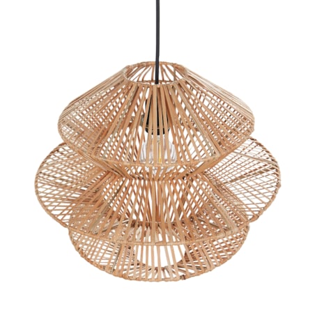 Lampa wisząca rattanowa naturalna ANDUKI