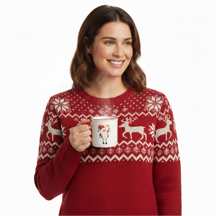 Kubki Świąteczne Zestaw Kubków Świątecznych 4 Szt X 200 Ml