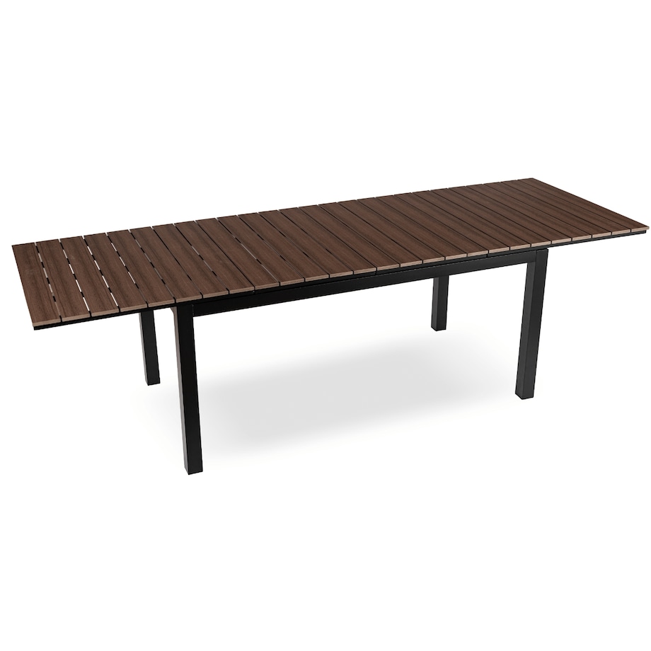 Stół Ogrodowy Rozkładany Na Ogród Działka Taras Orzech Czarny ARGOS 160-260