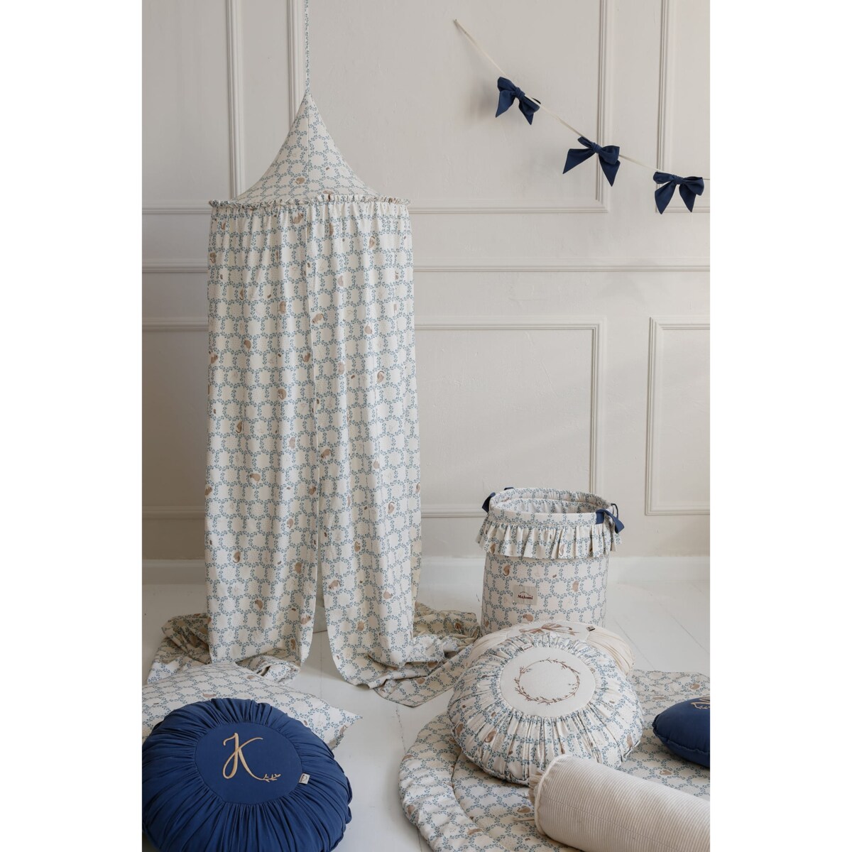 Girlanda Kokardki Dark Blue