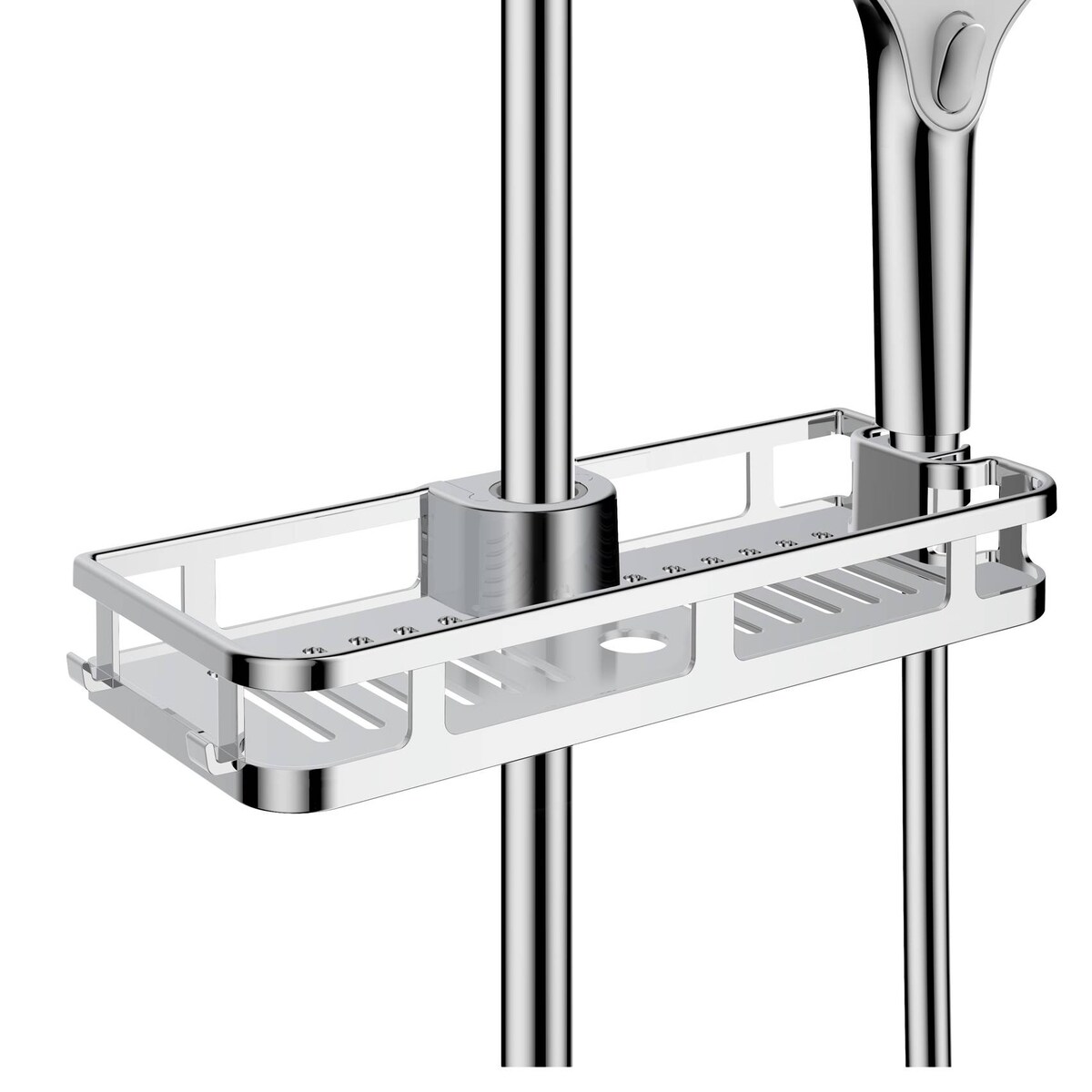 Półka prysznicowa z uchwytem na słuchawkę, Libertà, WENKO