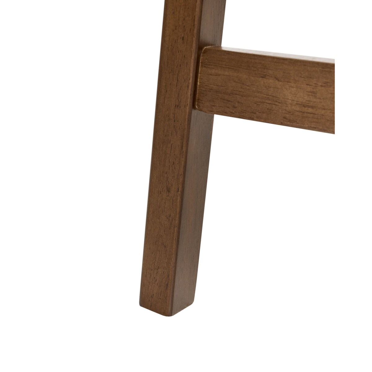 Zestaw 2 hokerów barowych DIXON Drewno Ciemny brąz/ zielony