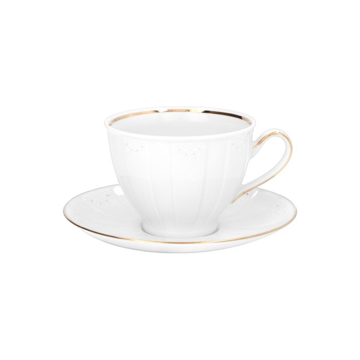 Garnitur do kawy/herbaty dla 6 osób 18 el. Oktawa Koronkowa Finezja G311