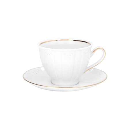 Garnitur do kawy/herbaty dla 6 osób 18 el. Oktawa Koronkowa Finezja G311