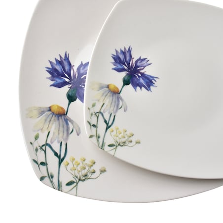 Komplet obiadowy 18-częściowy Lea Cornflower