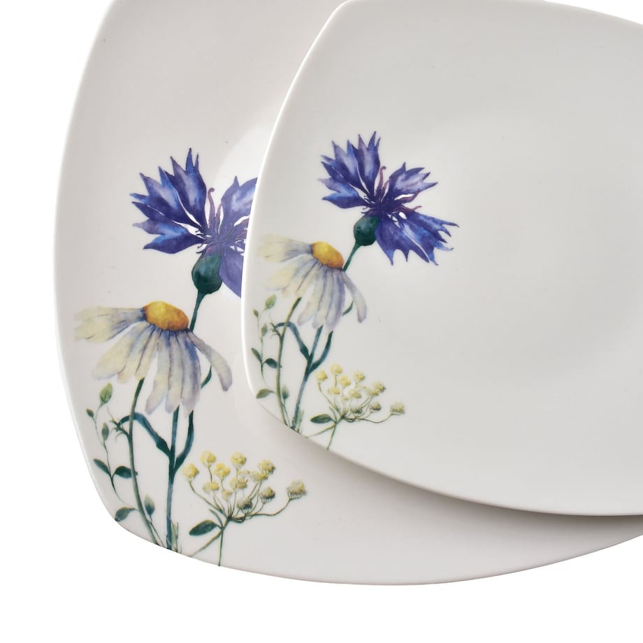 Komplet obiadowy 18-częściowy Lea Cornflower