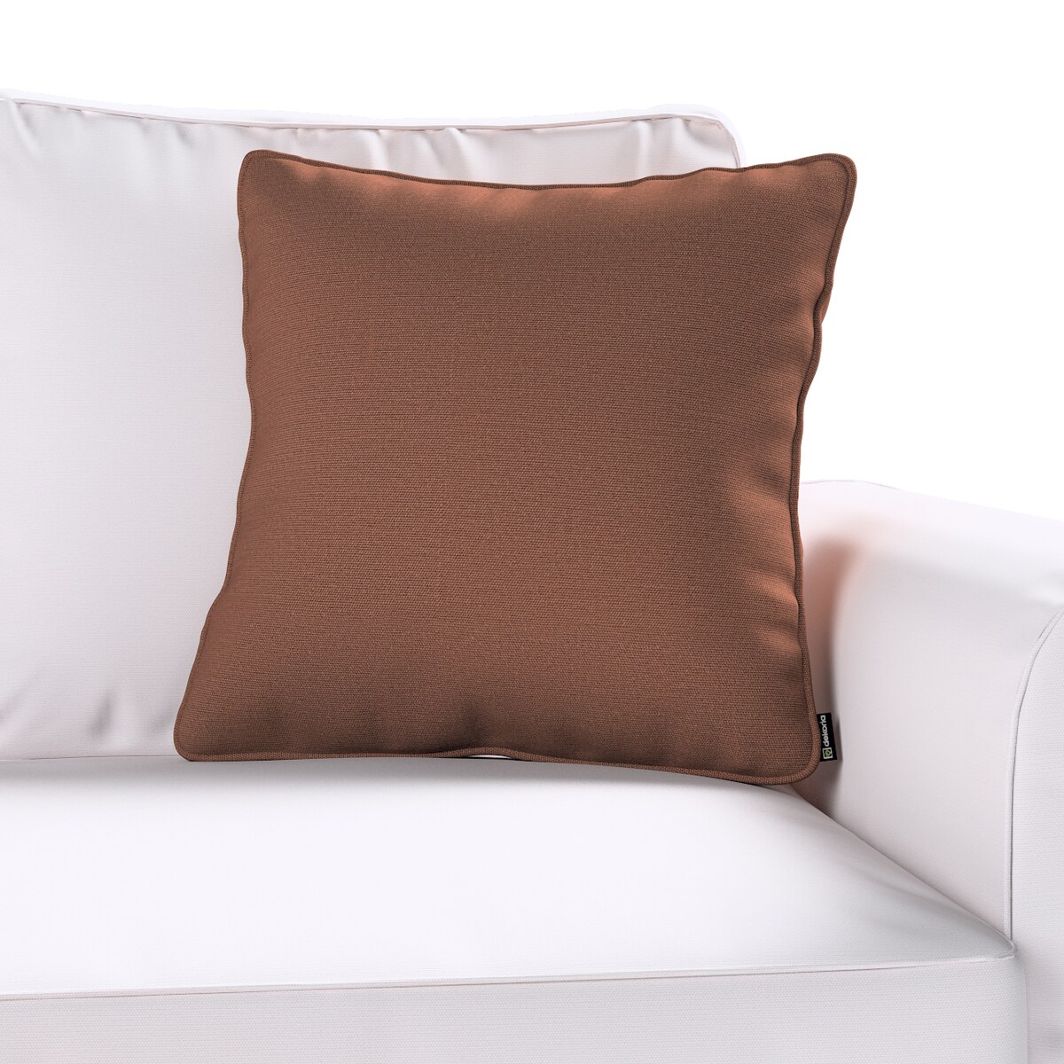 Poszewka Gabi na poduszkę 60x60 brązowy
