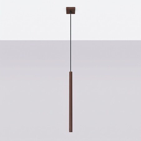 Lampa wisząca PASTELO 1 brązowa