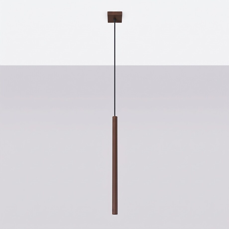 Lampa wisząca PASTELO 1 brązowa