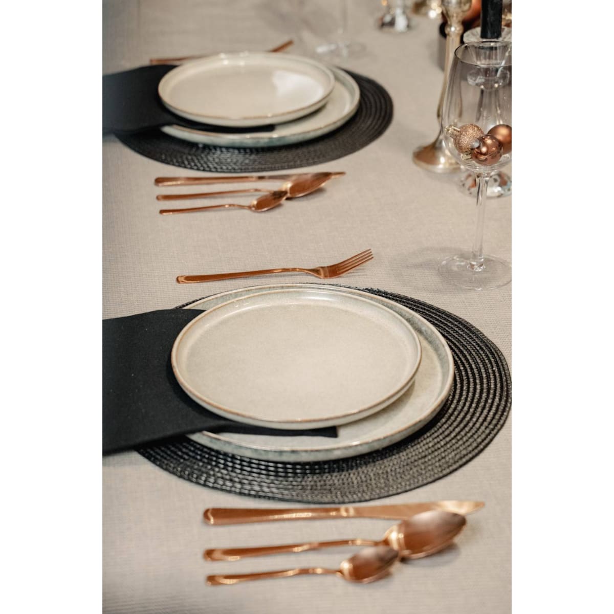 Zestaw sztućców ze stali nierdzewnej DELICATE, 24 sztuki