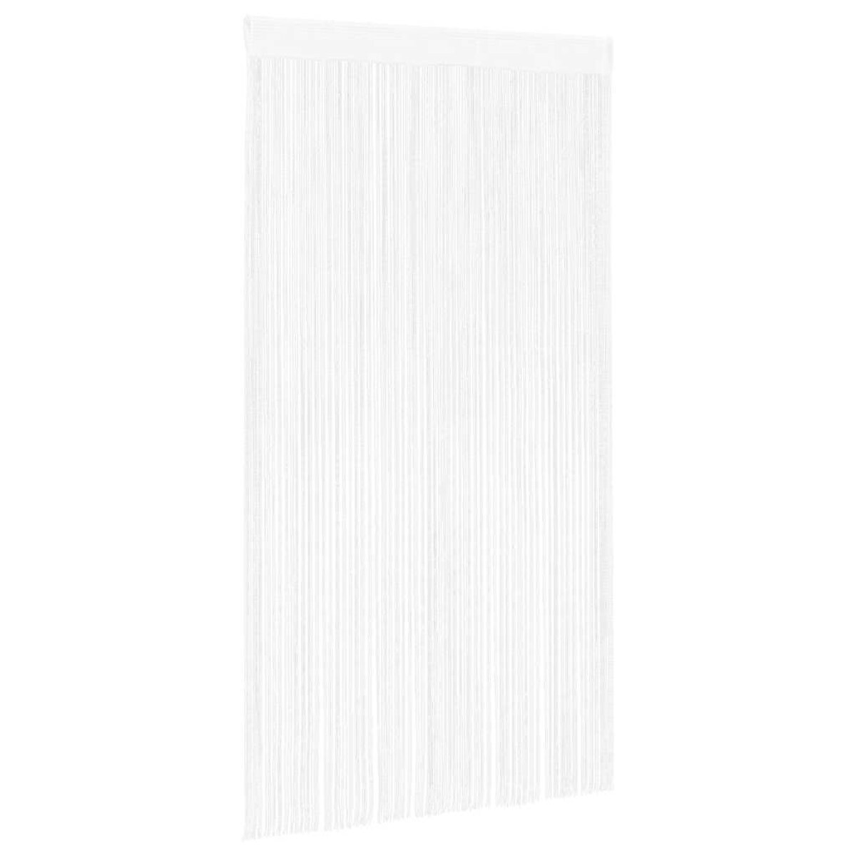 vidaXL Zasłony sznurkowe, 2 sztuki, 140 x 250 cm, białe