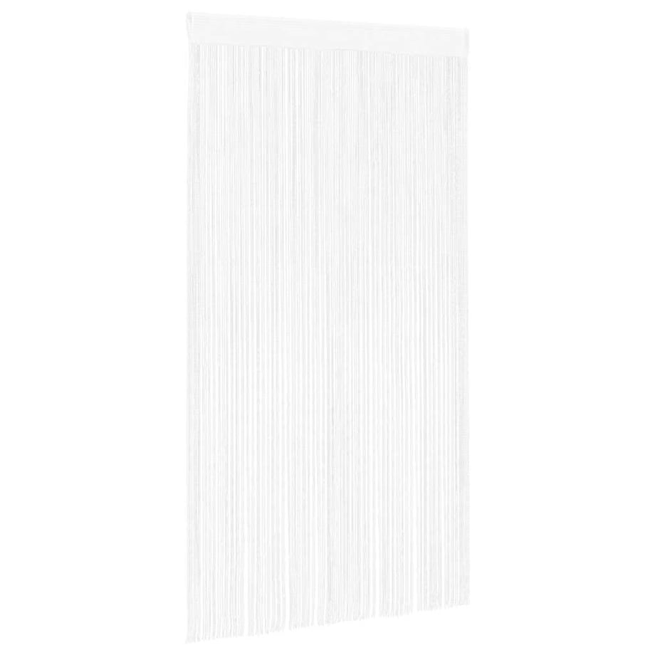 vidaXL Zasłony sznurkowe, 2 sztuki, 140 x 250 cm, białe
