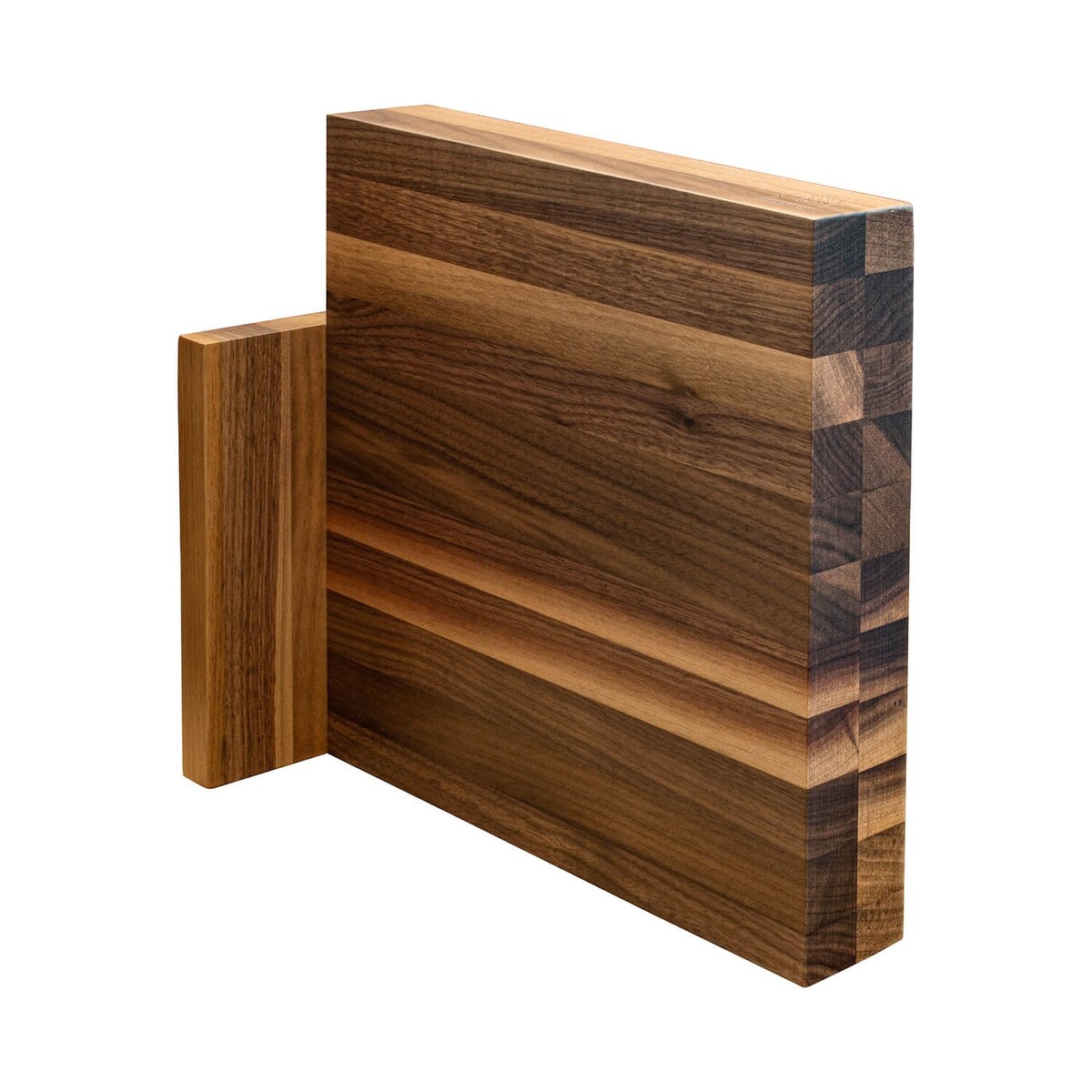 Magnetyczny blok na 10 noży z drewna orzechowego Artelegno