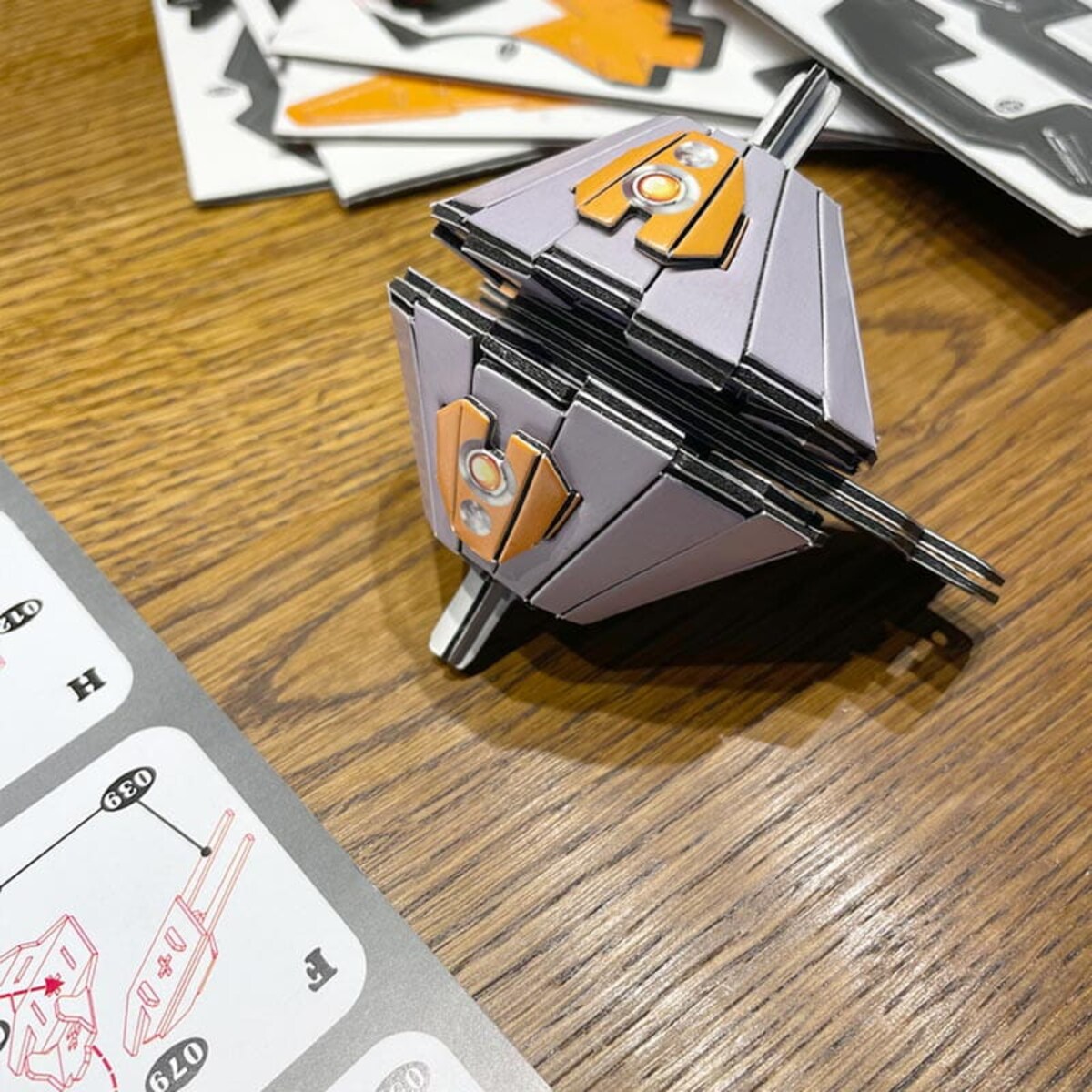 Podniebna furia Puzzle 3D