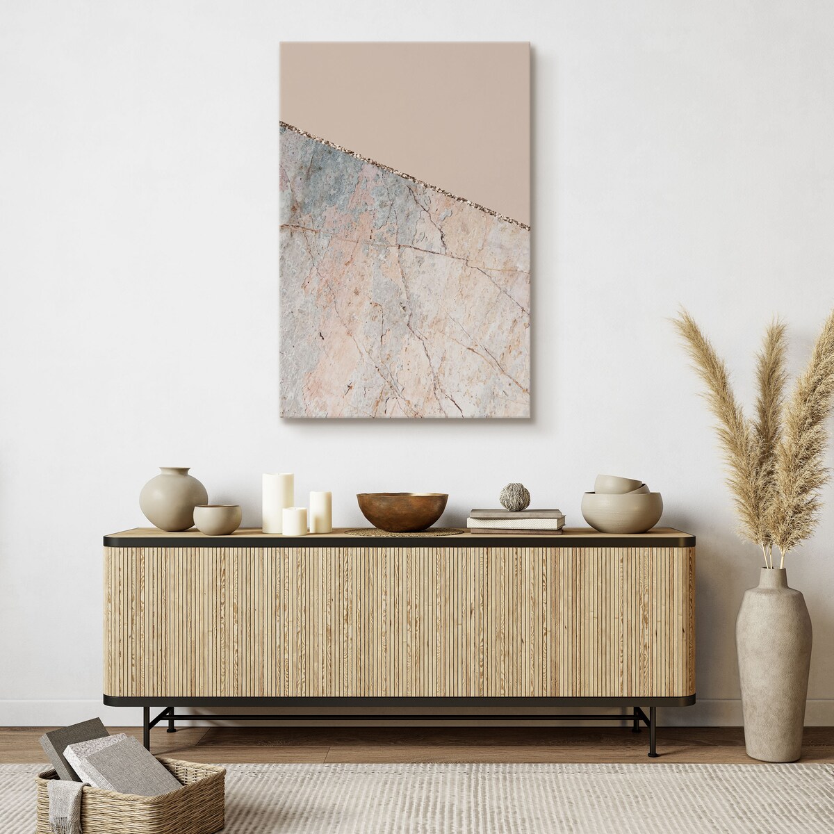 OBRAZ MARMUR ABSTRAKCJA PASTELE STYL GLAMOUR 30x40cm