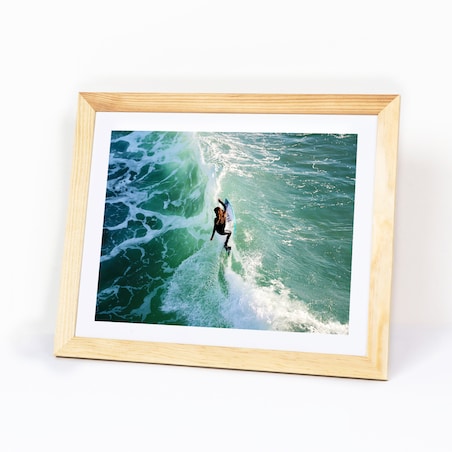 Ramka na zdjęcia 24x30 cm ramka z drewna surowego pion poziom ramka prostokątna RAW DIY