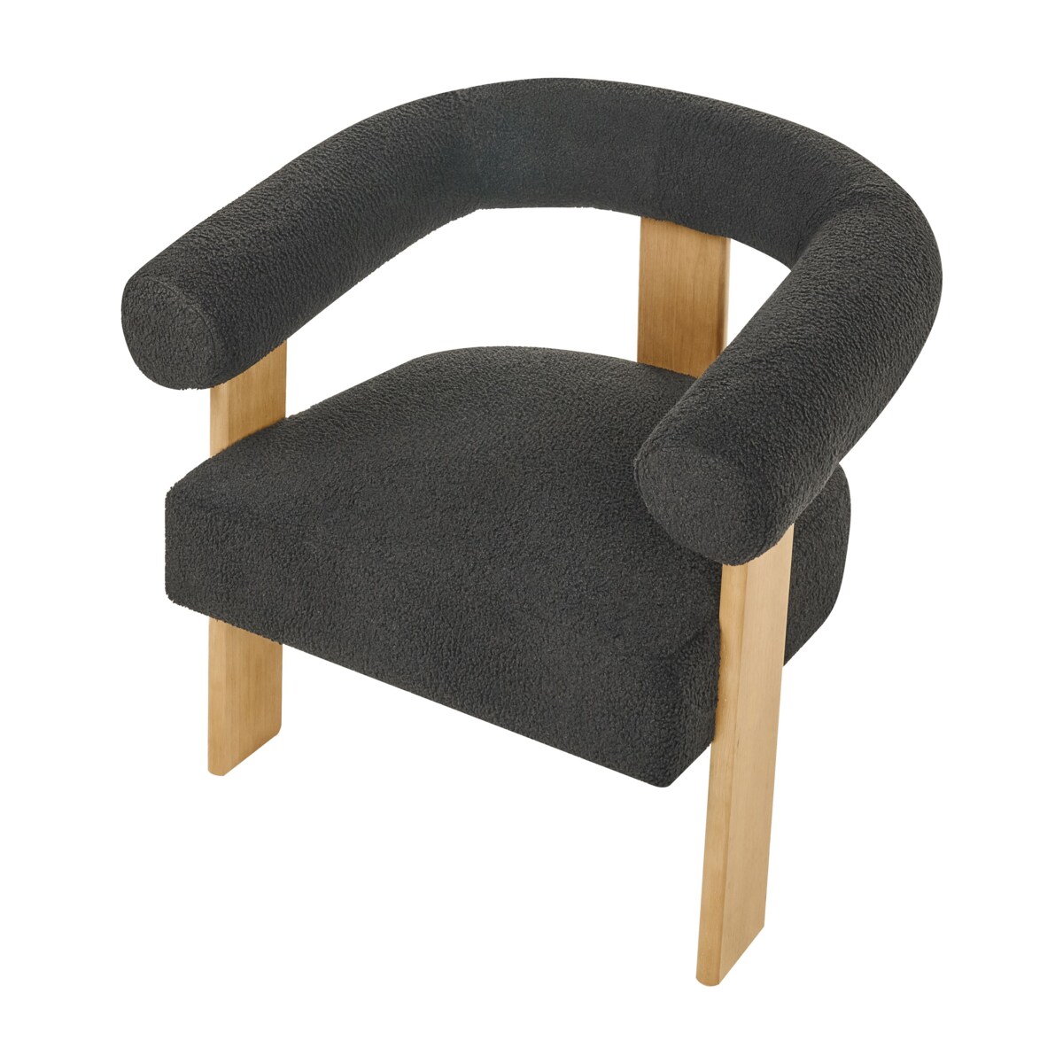 Fotel ILBRO Boucle Czarny