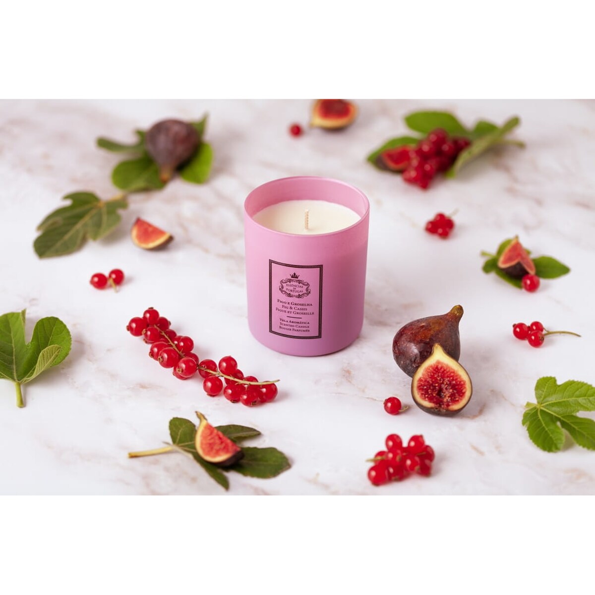 Świeca zapachowa Essencias de Portugal Figa i czarna porzeczka