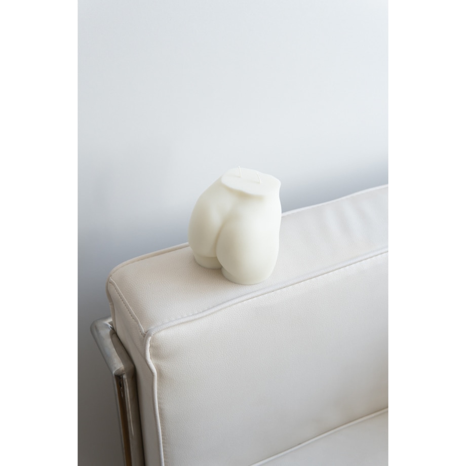 Świeca sojowa pośladki Body Part Bottom XL, 460 g, INSPIRA