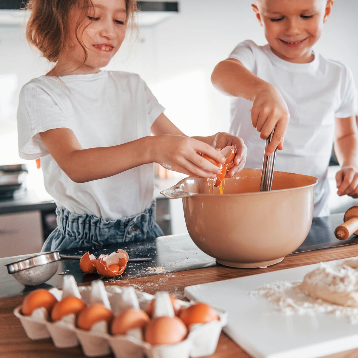 Wałek Do Ciasta Grawerowany Drewniany Świąteczny Dekoracyjny Renifery