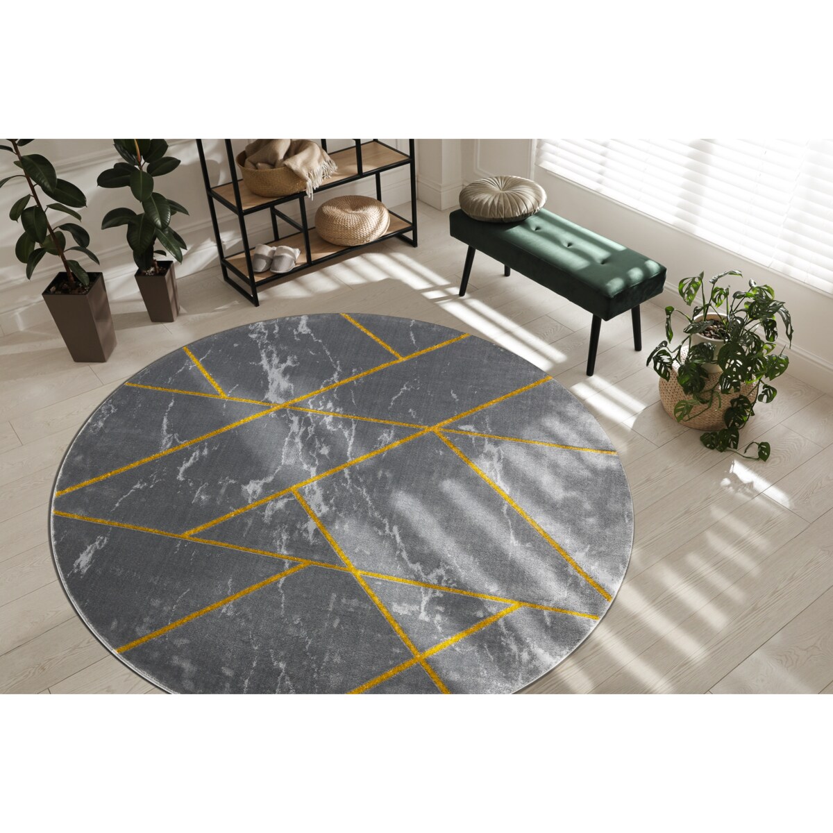 Dywan EMERALD ekskluzywny 1012 koło - koło 160 cm