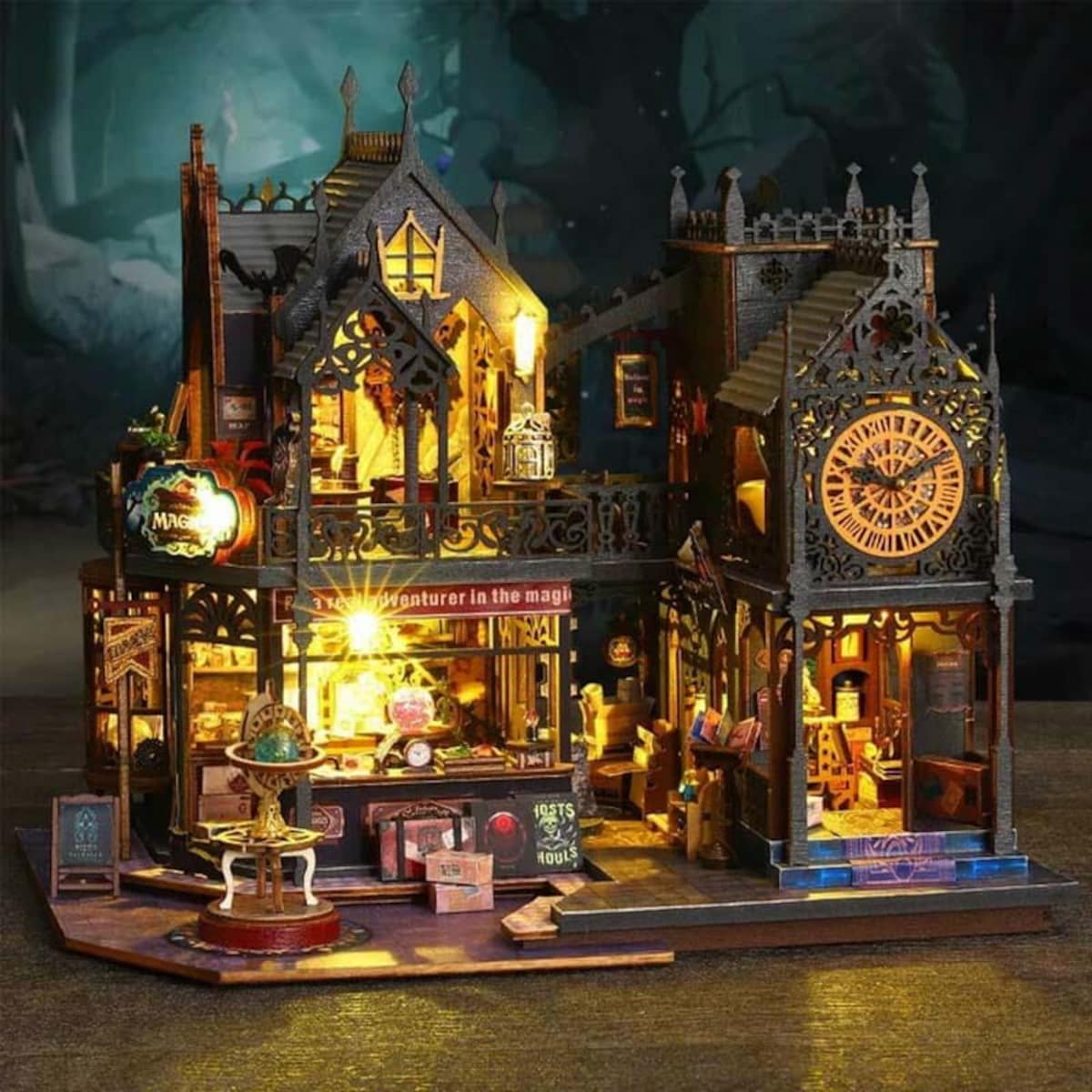 Miniaturowy domek - Gildia czarów i proroctw