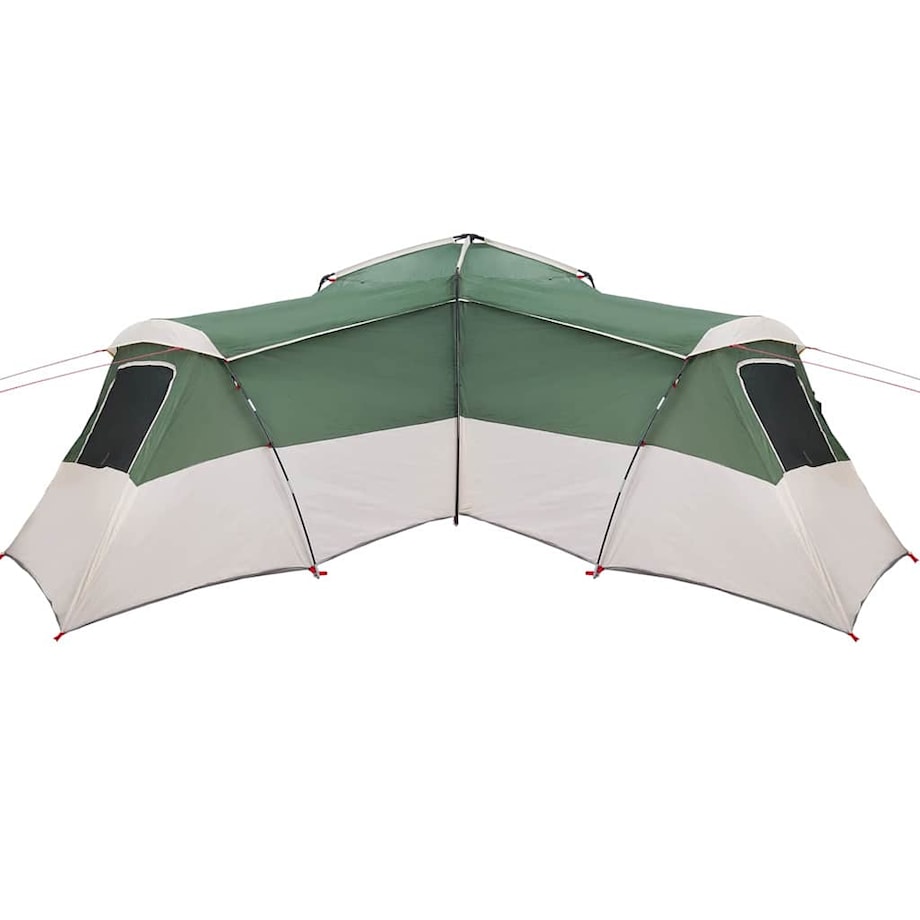 vidaXL Namiot rodzinny Zielony 833 x 585 x 216 cm Poliester