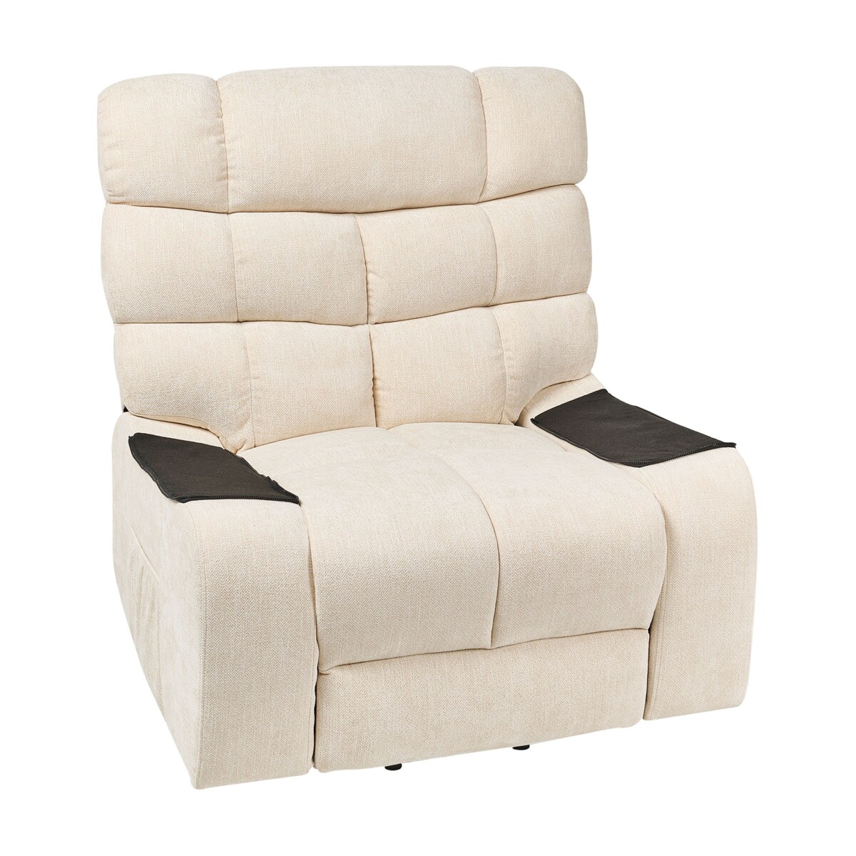 Fotel Tkanina Jasnobeżowy ARES