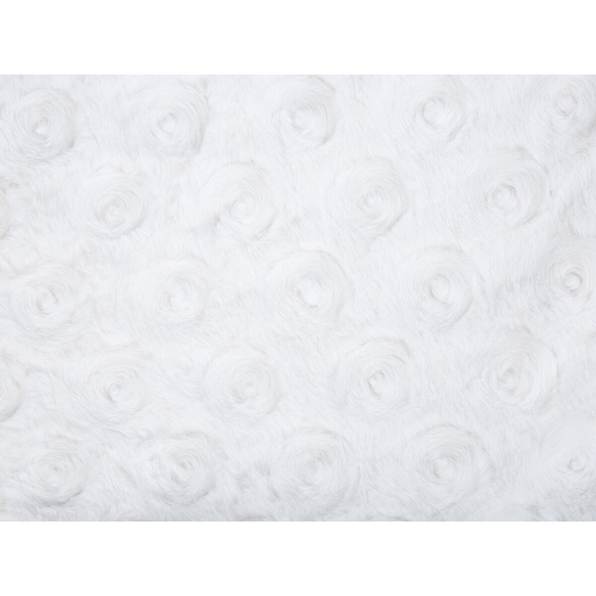 Narzuta na łóżko 200 x 220 cm biała KANDILLI