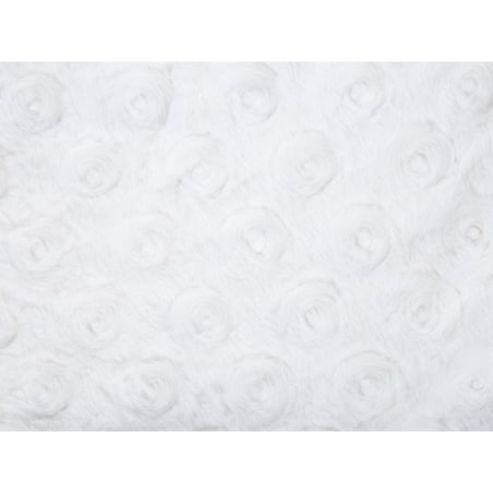 Narzuta na łóżko 200 x 220 cm biała KANDILLI