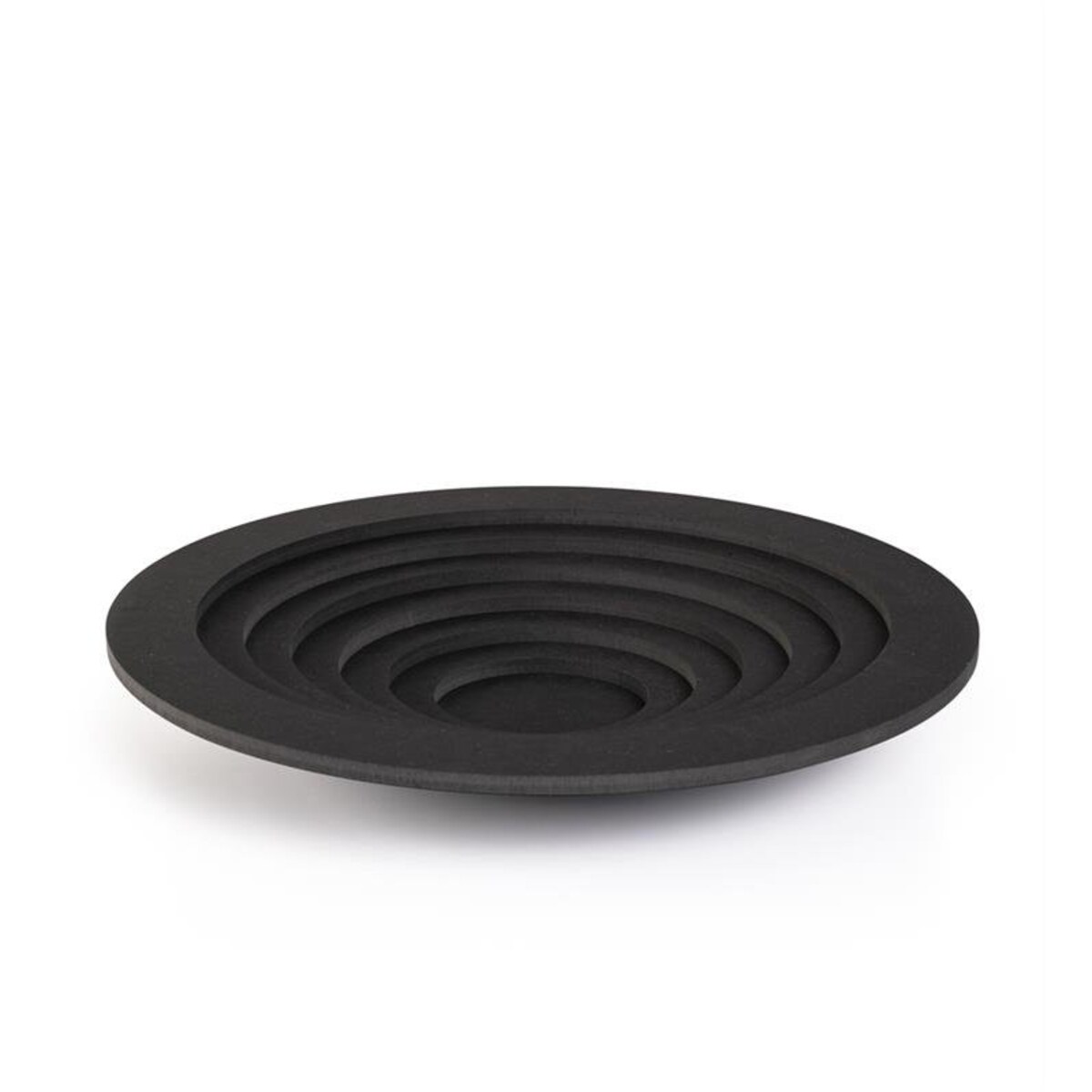 Miska drewniana NOVO 40 cm ciemnoszara Markslojd – dekoracyjna misa do wnętrz