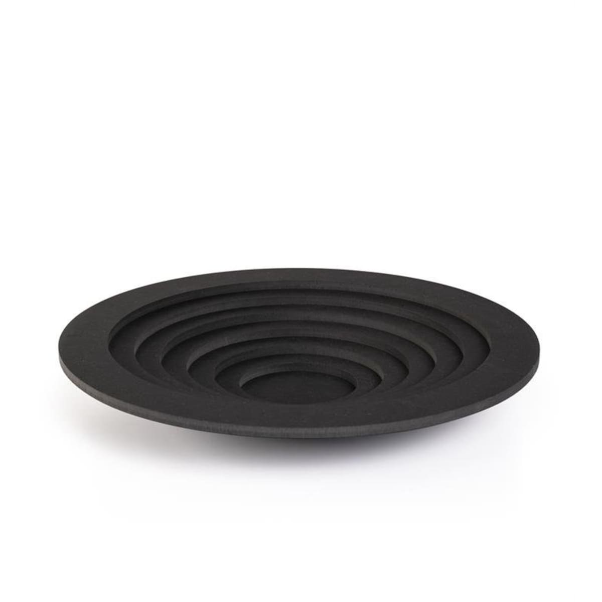 Miska drewniana NOVO 40 cm ciemnoszara Markslojd – dekoracyjna misa do wnętrz