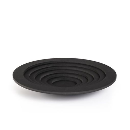 Miska drewniana NOVO 40 cm ciemnoszara Markslojd – dekoracyjna misa do wnętrz