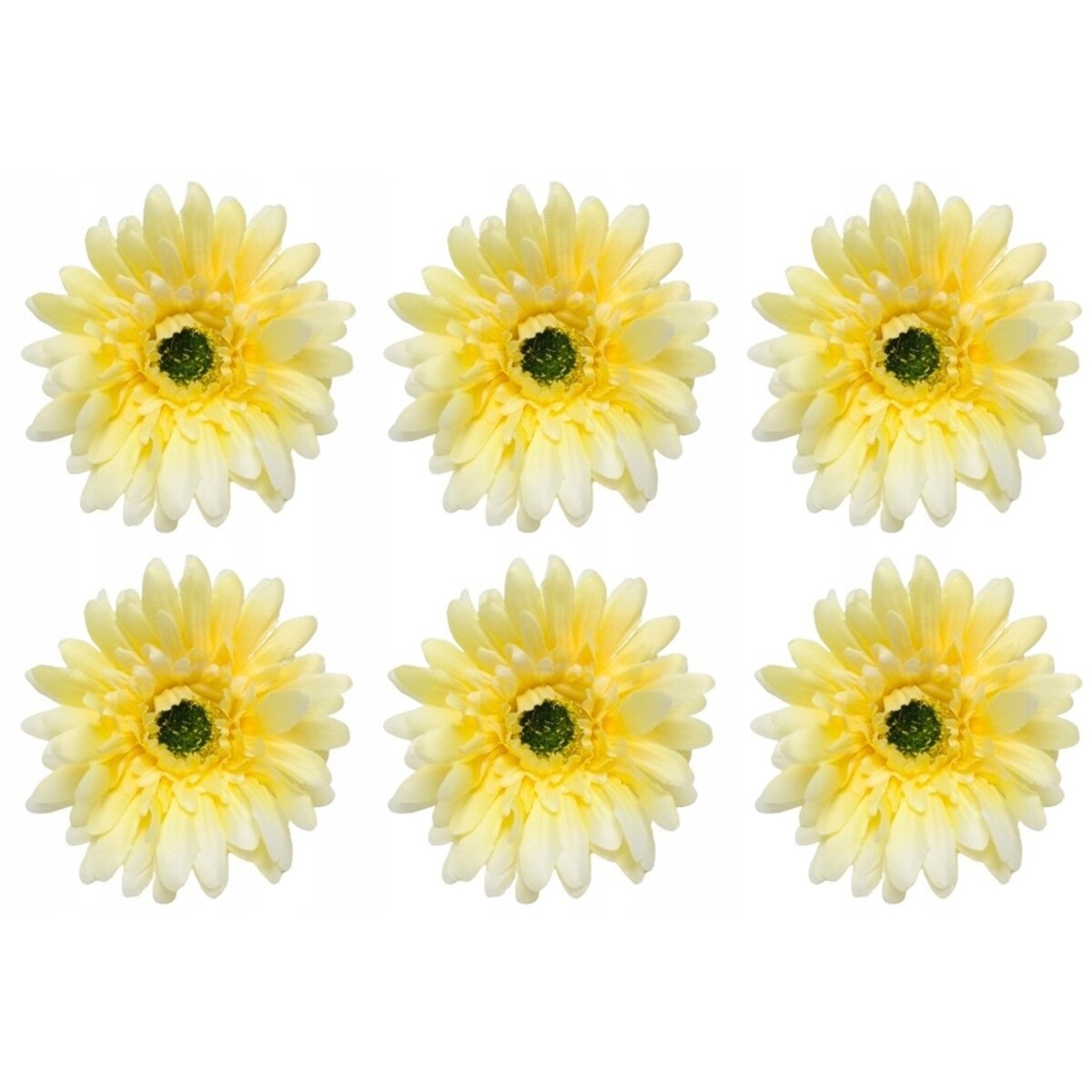 KWIAT SZTUCZNY 6 szt główka wyrobowa do stroika wiązanki kompozycji GERBERA