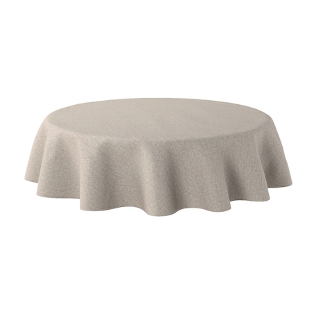 Obrus okrągły 130 x 130 cm grafit