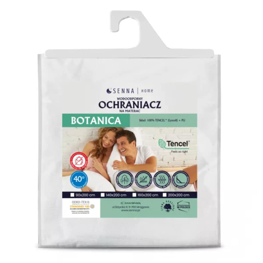 Ochraniacz na materac 140x200 BOTANICA senna home