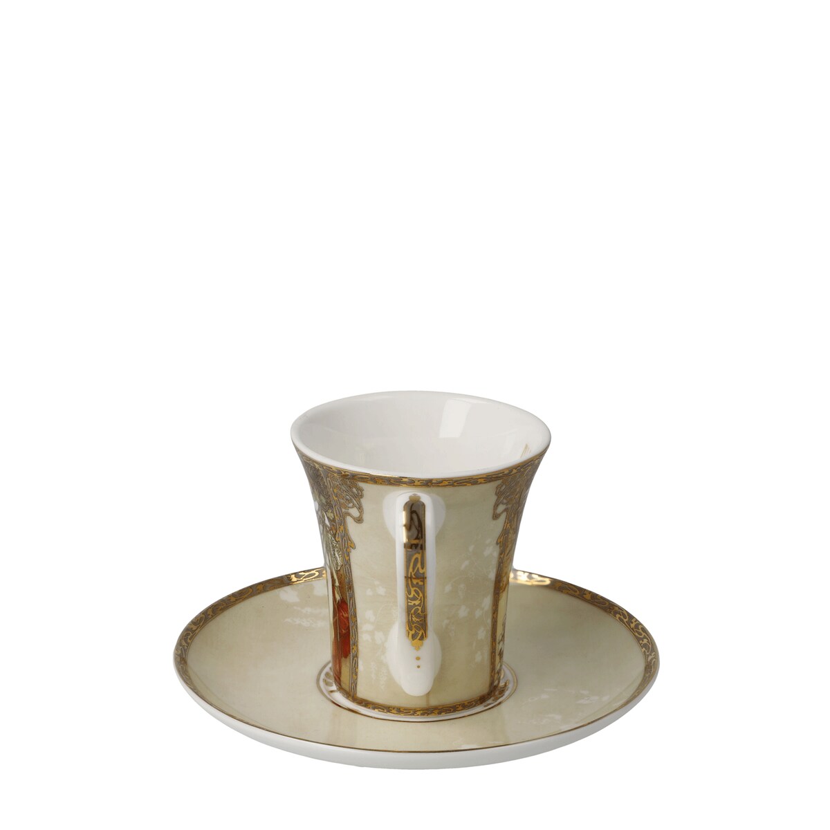 A. Mucha - Jesień / Zima - Filiżanka espresso - Goebel
