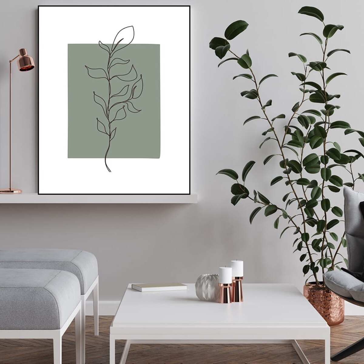 plakat botanical graphic 4 70x100 cm
