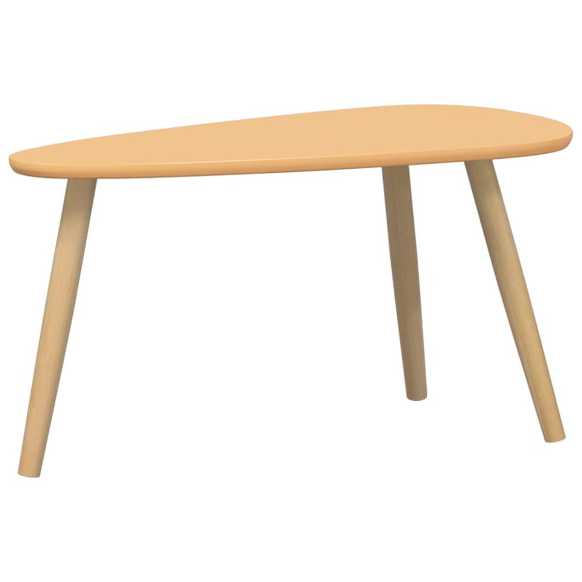 vidaXL Zestaw stolików kawowych, 2 szt., brązowy, lite drewno sosnowe