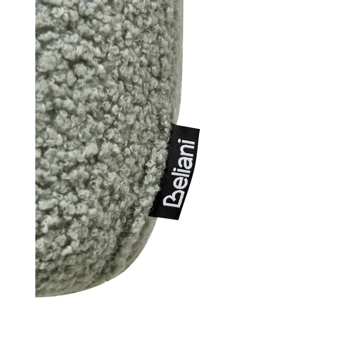 Zestaw 2 krzeseł do jadalni SANILAC Boucle Jasnozielony