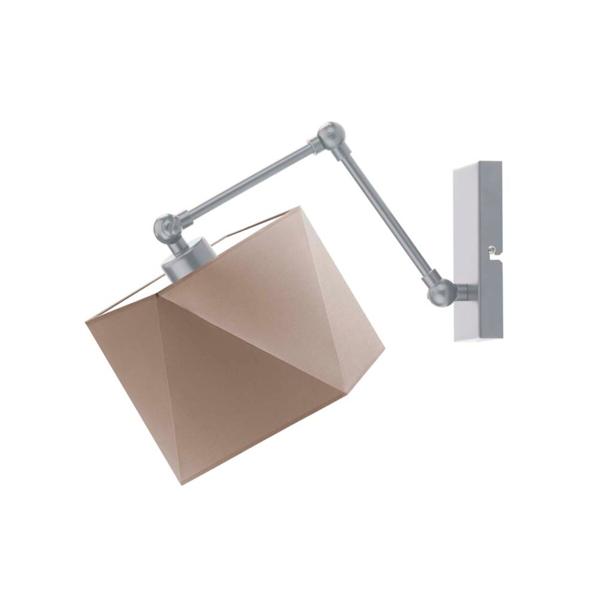 Kinkiet przegubowy lampa ścienna lampa na ścianę regulowany z abażurem diament SOUL