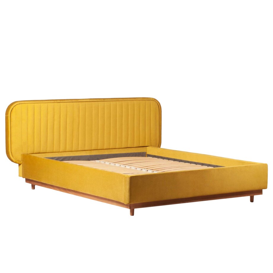 Łóżko Delikate (200x200) w tkaninie Vocal 10