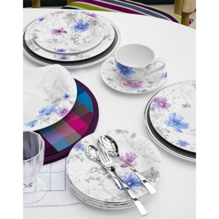 Talerz obiadowy Mariefleur Gris, 27 cm, Villeroy & Boch