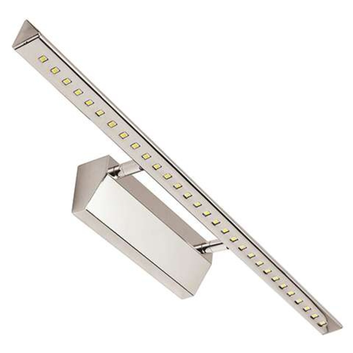 Kinkiet LAMPA ścienna ALBATROS-4 HL6652L 02482 Ideus metalowa OPRAWA galeryjka LED 6W 4200K listwa nad obraz chrom